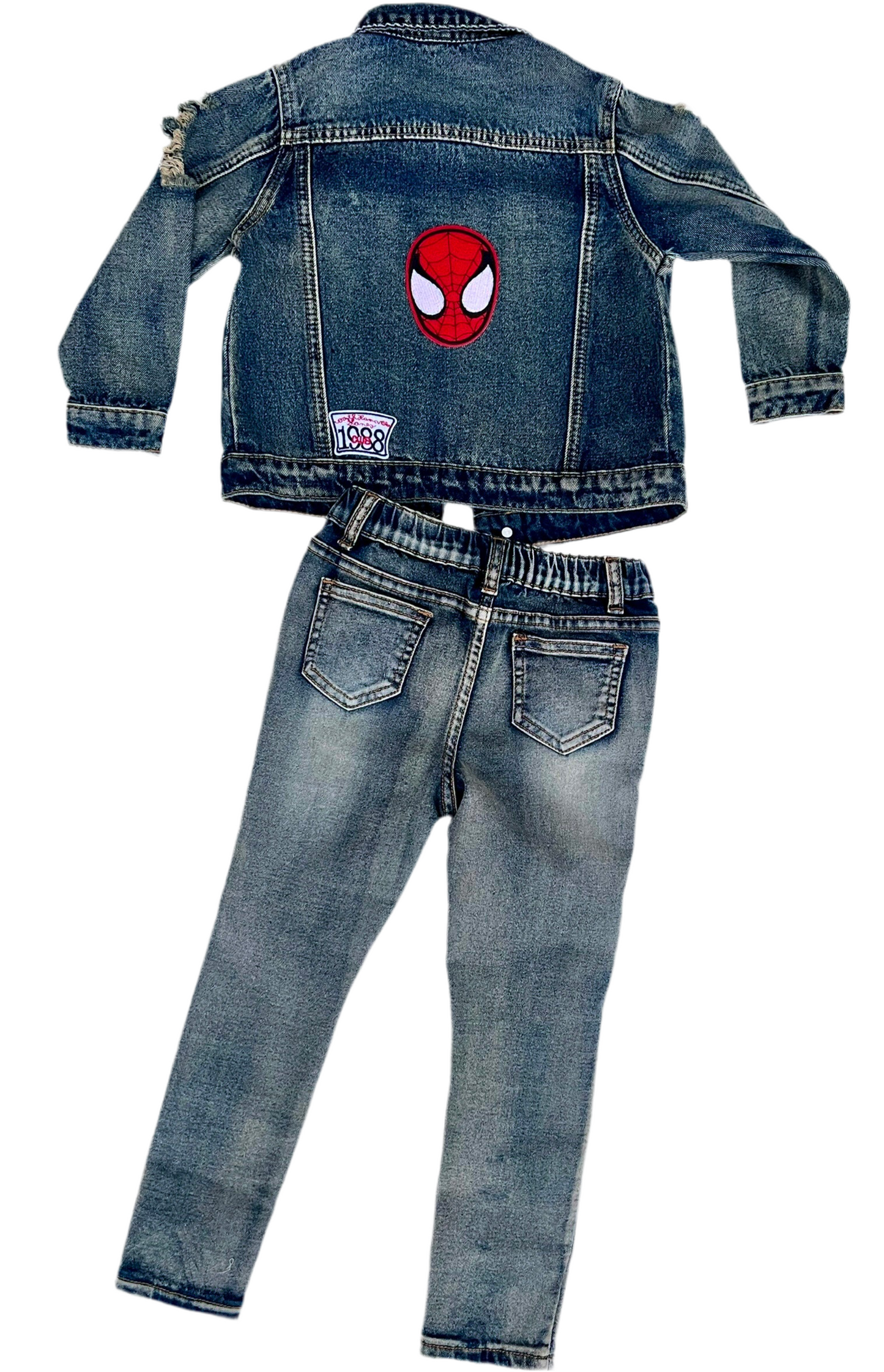 Vintage Spider Man Jean Set