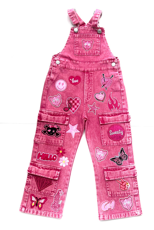 Pink Paradise Overalls